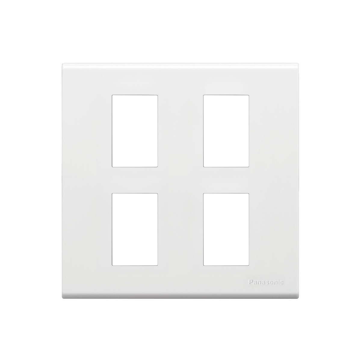 WEG6804W 4 ช่อง( ฝาพลาสติก รุ่น วายด์ ซีรีส์)