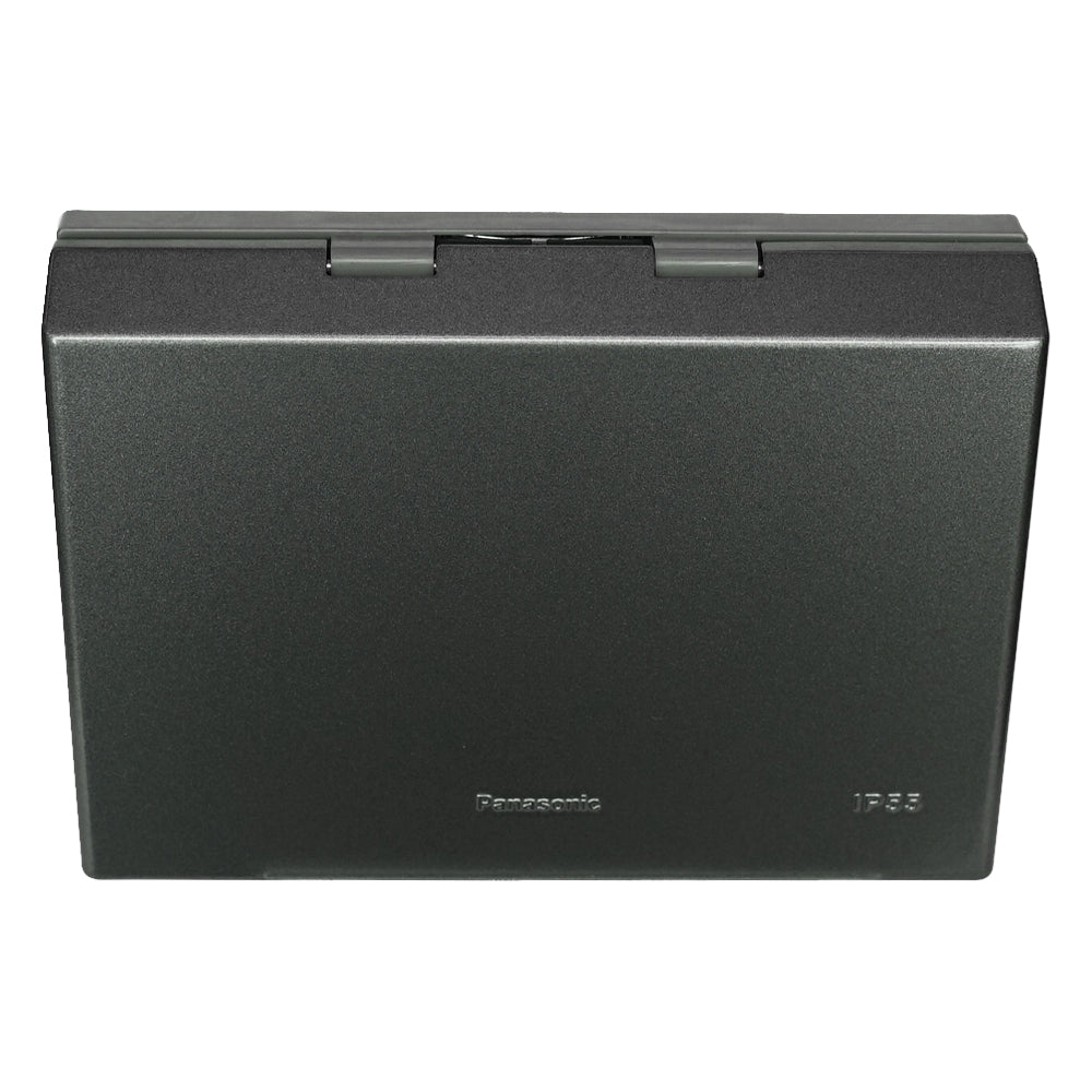 Panasonic ฝาครอบกันน้ำ (โลหะ - พลาสติกใส) สำหรับใช้ครอบฝา 2x4" ระดับ IP55