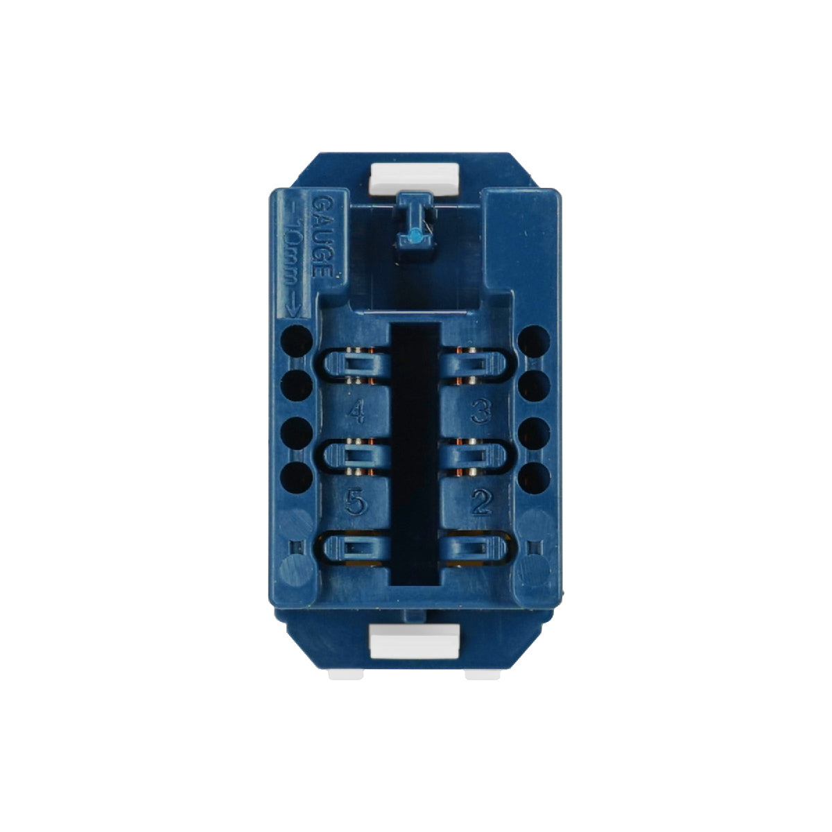 WEGN2164B เต้ารับโทรศัพท์ 6P 4C (โมดูล่า)