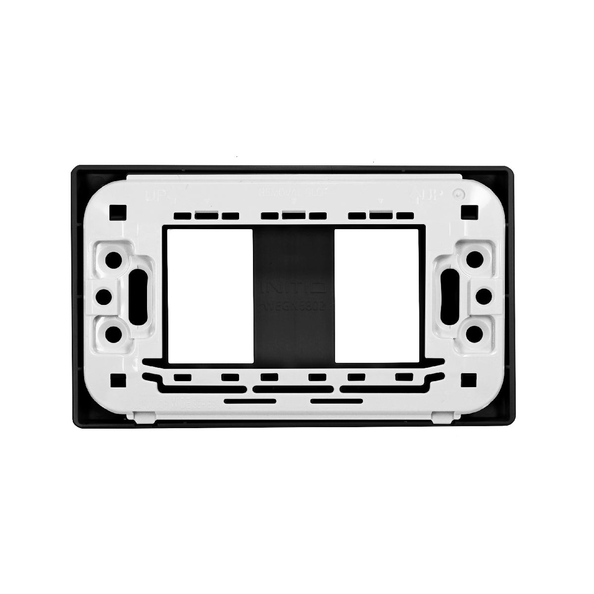 WEGN6802B ฝาพลาสติก สำหรับ 2 อุปกรณ์