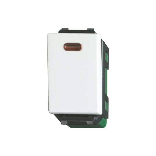 WEG5341 สวิตช์โกลว์ทางเดียว (เปิดมีไฟ)  (3-สาย)