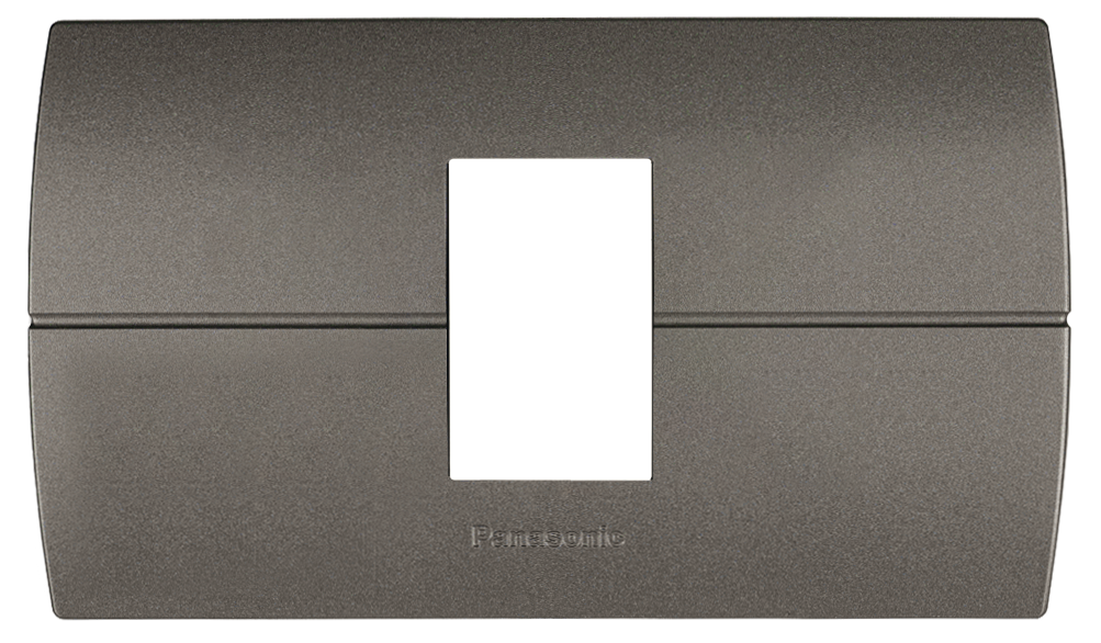 WEAG6801 ฝาพลาสติก 1 ช่อง ( สีเมทัลลิค  7 สี )