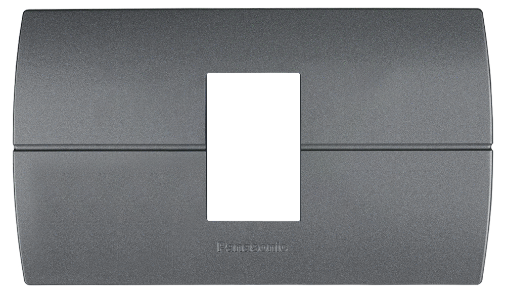 WEAG6801 ฝาพลาสติก 1 ช่อง ( สีเมทัลลิค  7 สี )