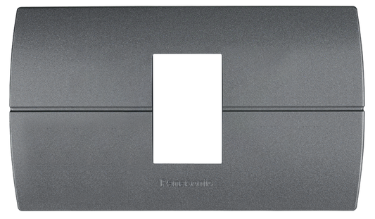 WEAG6801 ฝาพลาสติก 1 ช่อง ( สีเมทัลลิค  7 สี )