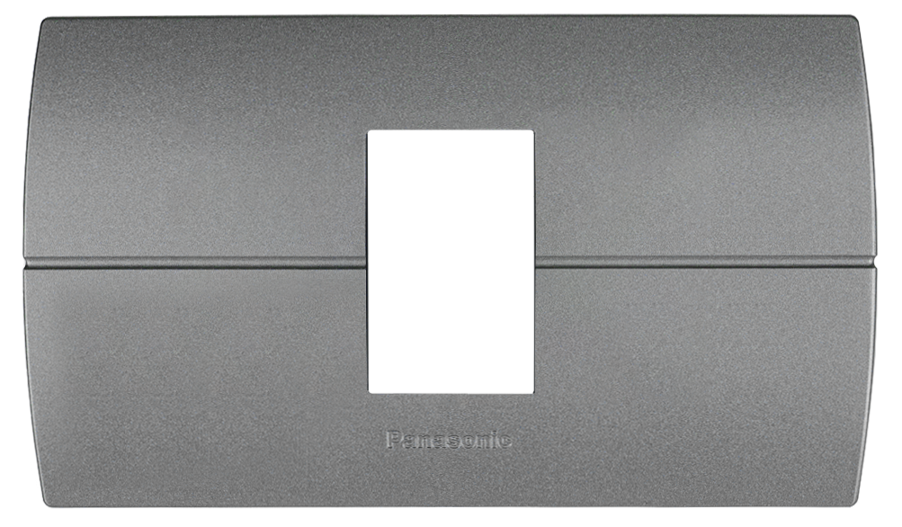 WEAG6801 ฝาพลาสติก 1 ช่อง ( สีเมทัลลิค  7 สี )