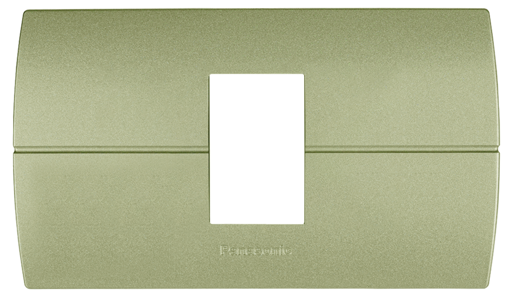 WEAG6801 ฝาพลาสติก 1 ช่อง ( สีเมทัลลิค  7 สี )