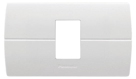 WEAG6801 ฝาพลาสติก 1 ช่อง ( สีขาว )