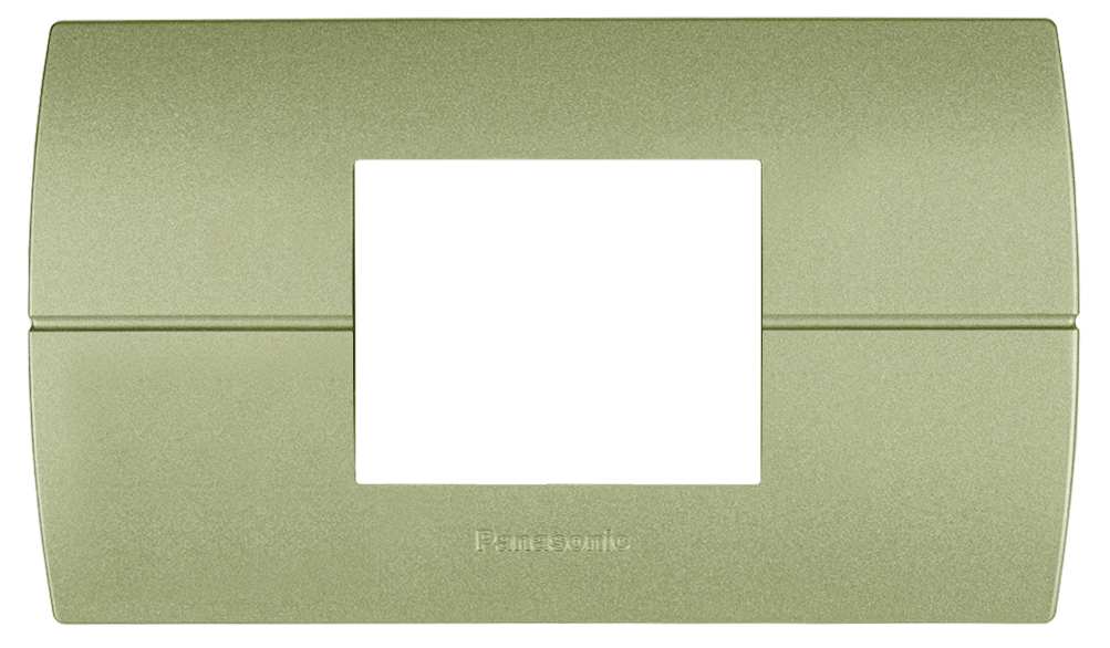WEAG68029 ฝาพลาสติก 2 ช่องกลาง ( สีเมทัลลิค  7 สี )