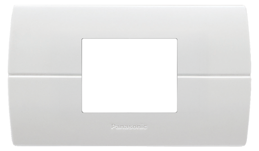 WEAG68029 ฝาพลาสติก 2 ช่องกลาง ( สีขาว )