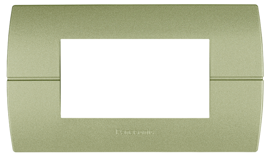 WEAG6803 ฝาพลาสติก 3 ช่อง ( สีเมทัลลิค  7 สี )