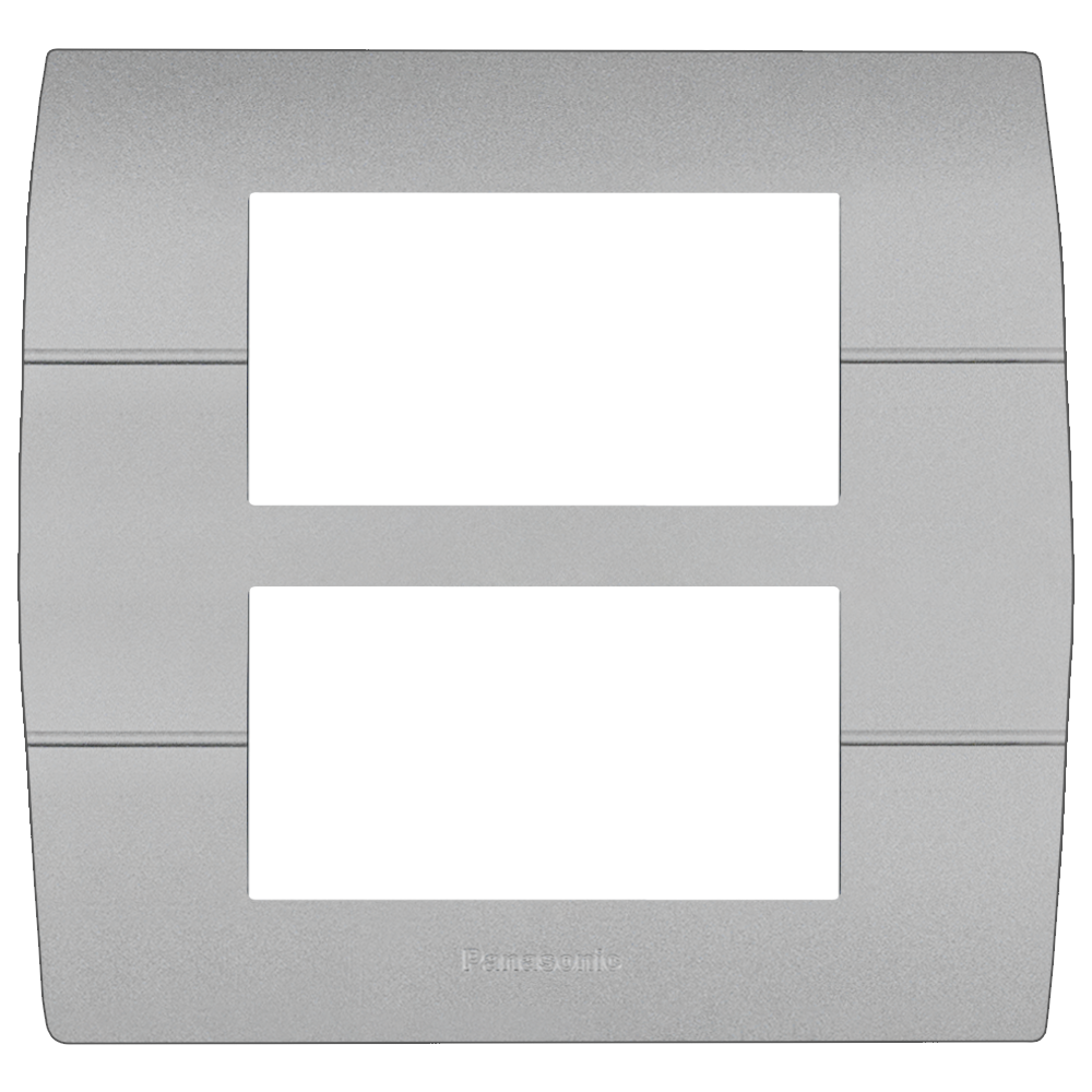 WEAG6806 ฝาพลาสติก 6 ช่อง ( สีเมทัลลิค  7 สี )