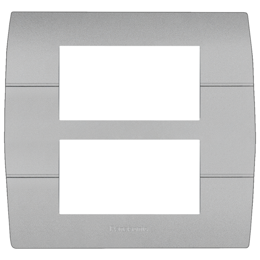 WEAG6806 ฝาพลาสติก 6 ช่อง ( สีเมทัลลิค  7 สี )