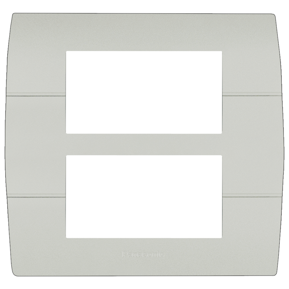 WEAG6806 ฝาพลาสติก 6 ช่อง ( สีเมทัลลิค  7 สี )