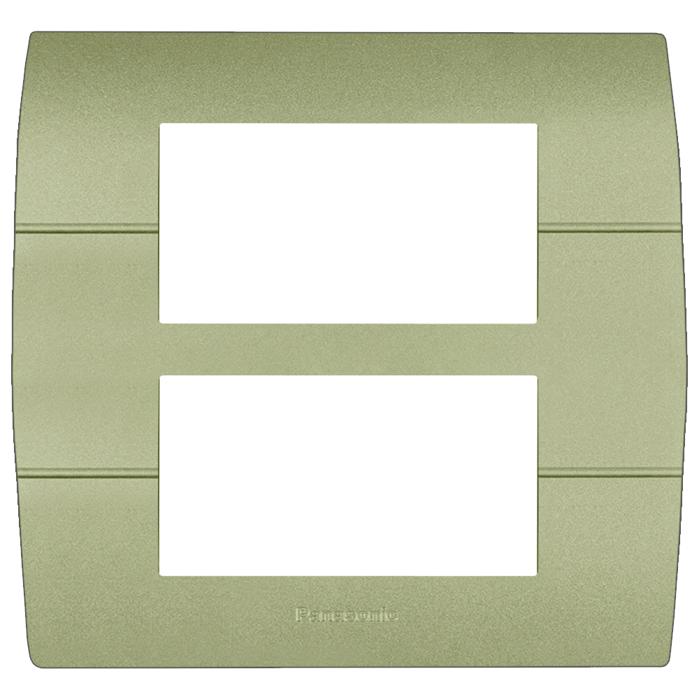 WEAG6806 ฝาพลาสติก 6 ช่อง ( สีเมทัลลิค  7 สี )