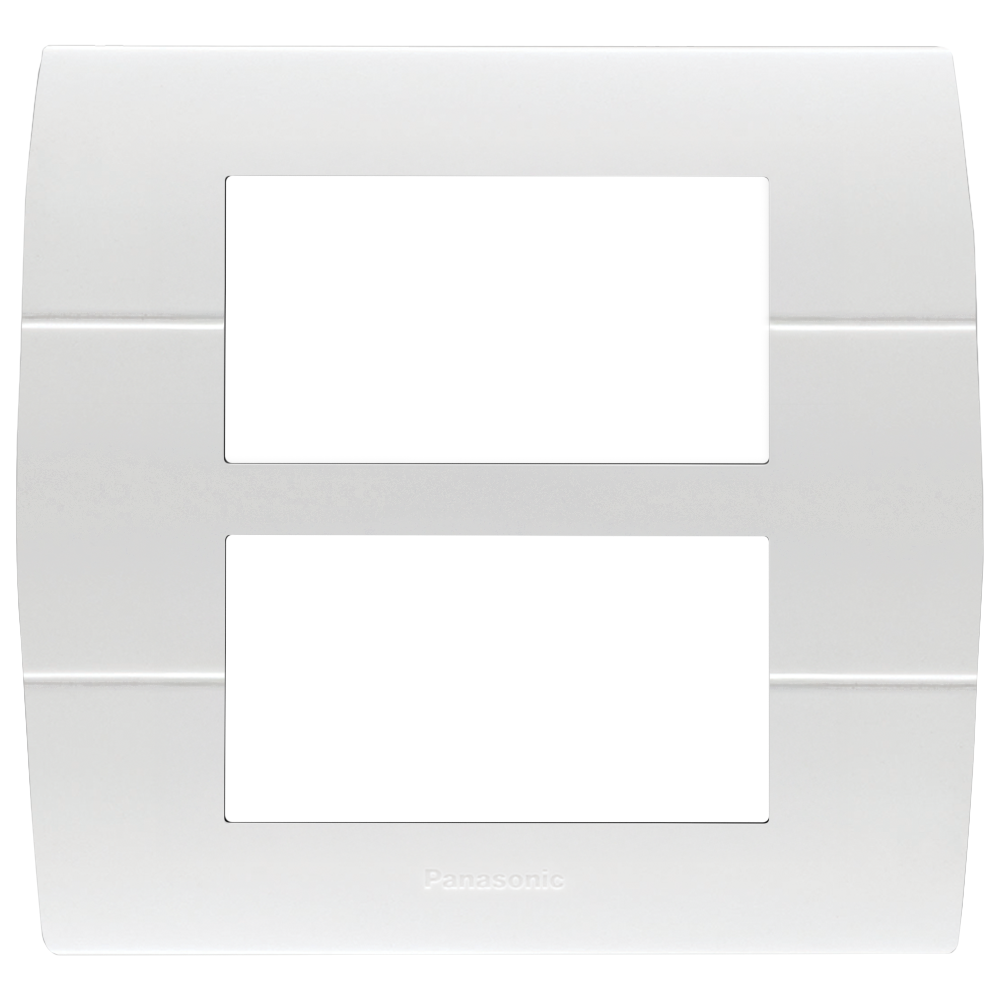 WEAG6806 ฝาพลาสติก 6 ช่อง ( สีขาว )