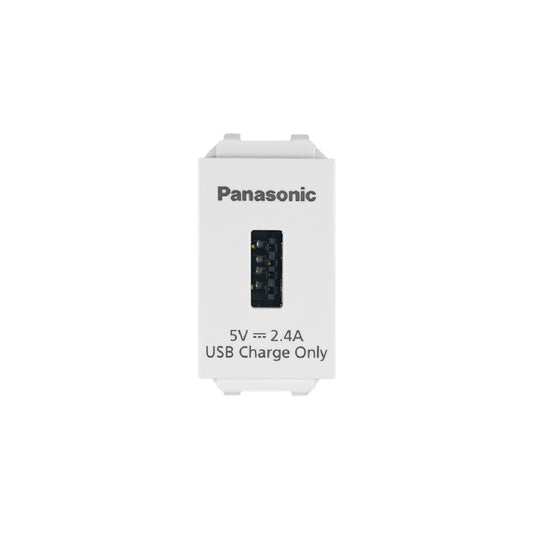 Panasonic  - USB Charger Type A 1 port  อุปกรณ์ชาร์จ  USB  พร้อมฟังก์ชั่น  ความปลอดภัย  รองรับแท็บเล็ตและสมาร์ทโฟน