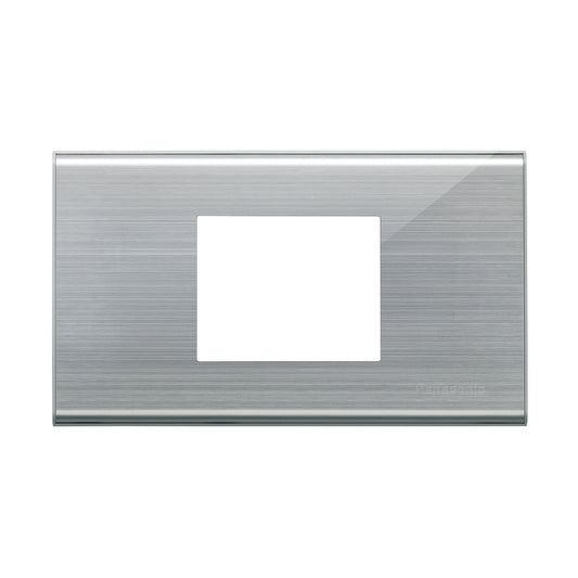 WEG66029K ฝาสแตนเลส ( 2 ช่องกลาง )