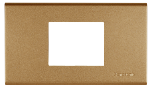 WEG68029 ฝาพลาสติก 2 ช่องกลาง ( สีเมทัลลิค  7 สี )