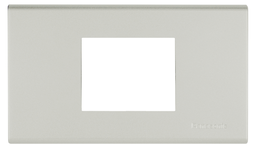WEG68029 ฝาพลาสติก 2 ช่องกลาง ( สีเมทัลลิค  7 สี )