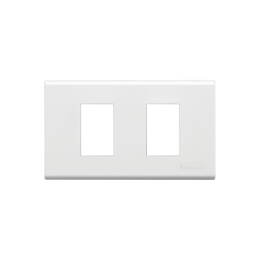 WEG6802WK 2 ช่อง( ฝาพลาสติก รุ่น วายด์ ซีรีส์)