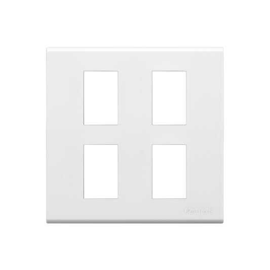 WEG6804W 4 ช่อง( ฝาพลาสติก รุ่น วายด์ ซีรีส์)