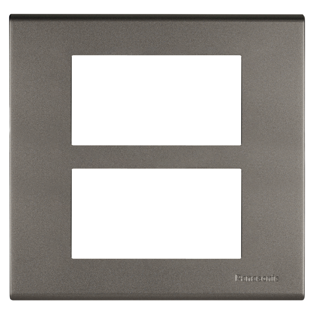 WEG6806 ฝาพลาสติก 6 ช่อง ( สีเมทัลลิค  7 สี )