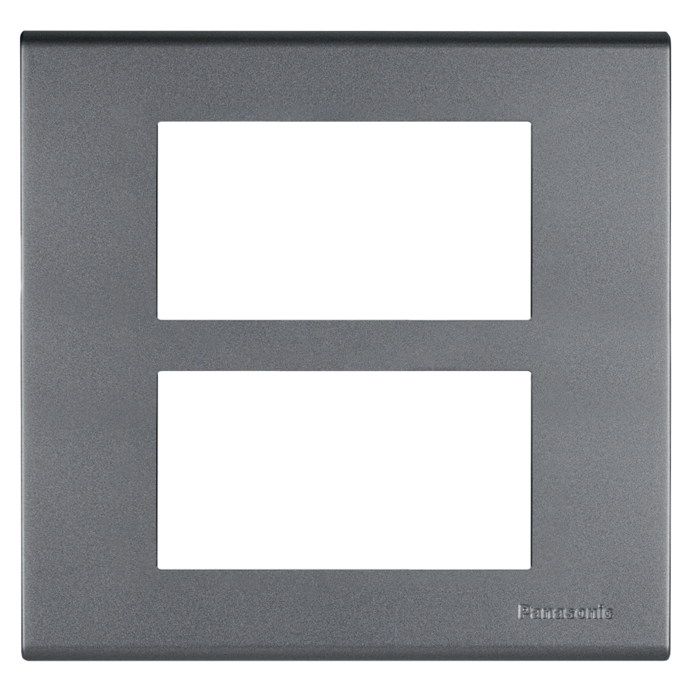 WEG6806 ฝาพลาสติก 6 ช่อง ( สีเมทัลลิค  7 สี )