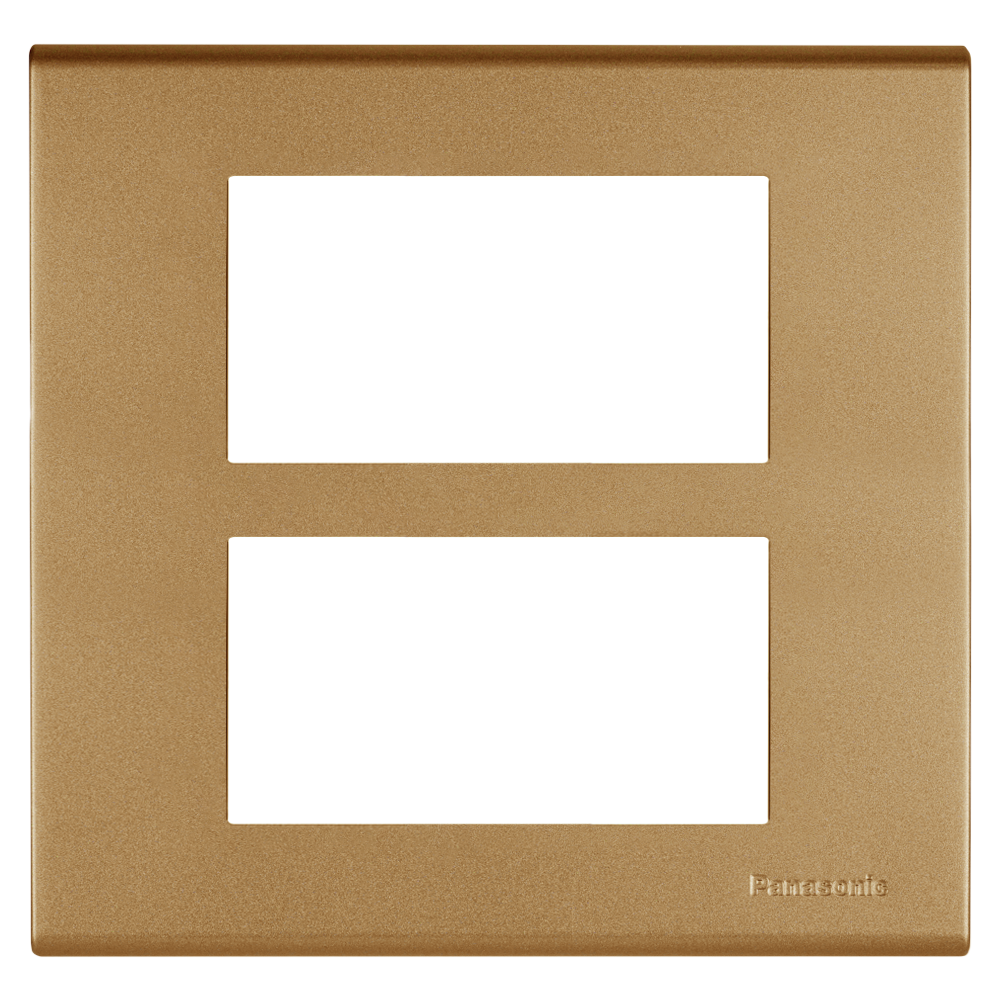 WEG6806 ฝาพลาสติก 6 ช่อง ( สีเมทัลลิค  7 สี )