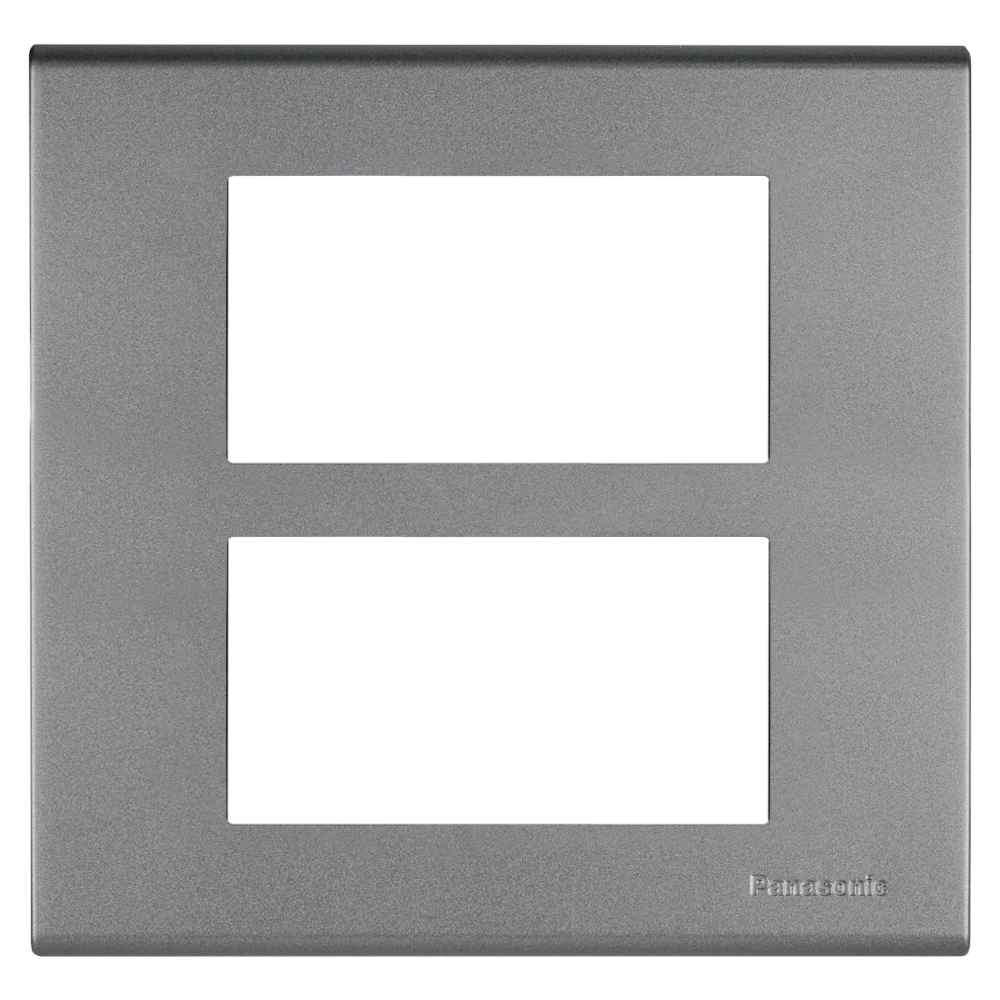 WEG6806 ฝาพลาสติก 6 ช่อง ( สีเมทัลลิค  7 สี )