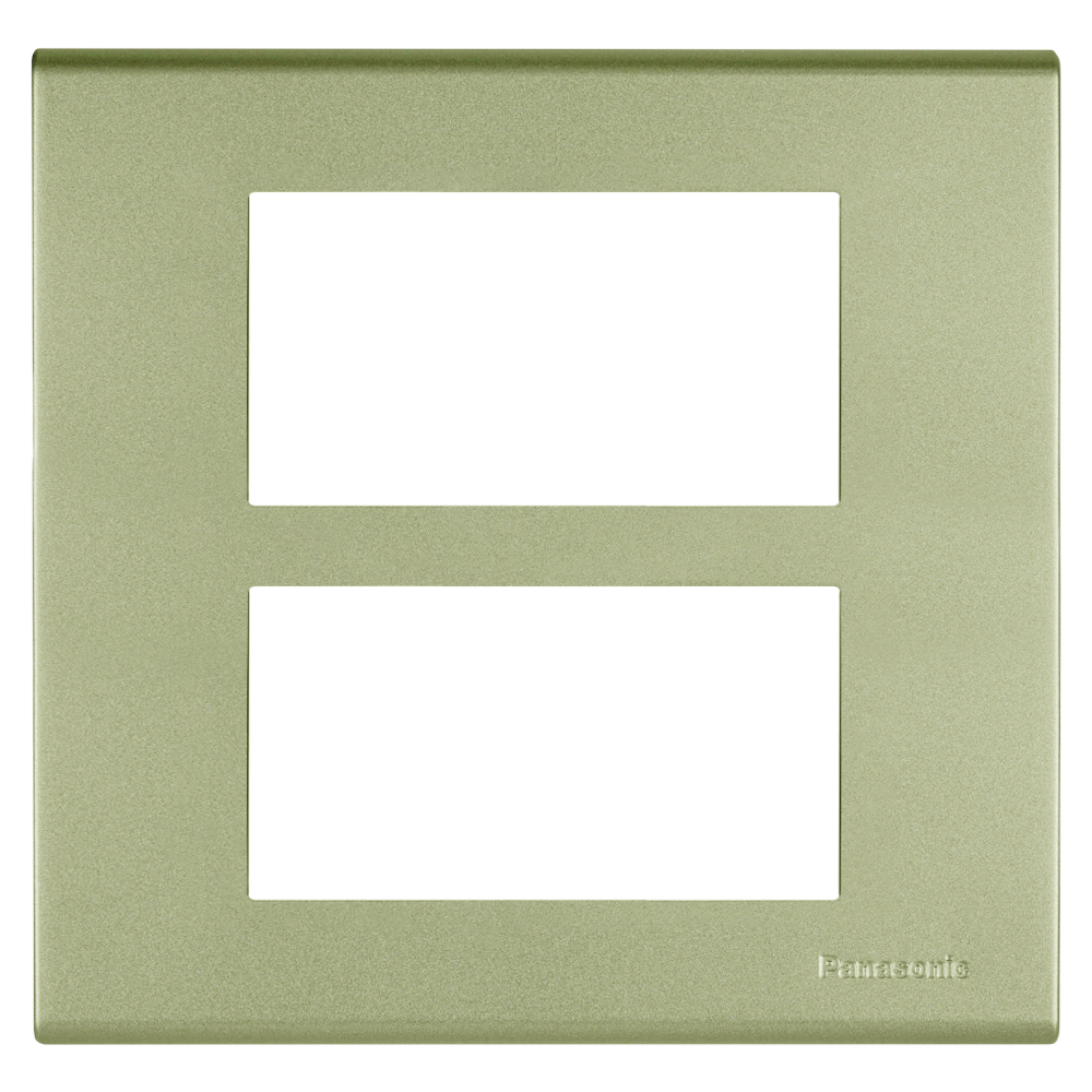 WEG6806 ฝาพลาสติก 6 ช่อง ( สีเมทัลลิค  7 สี )