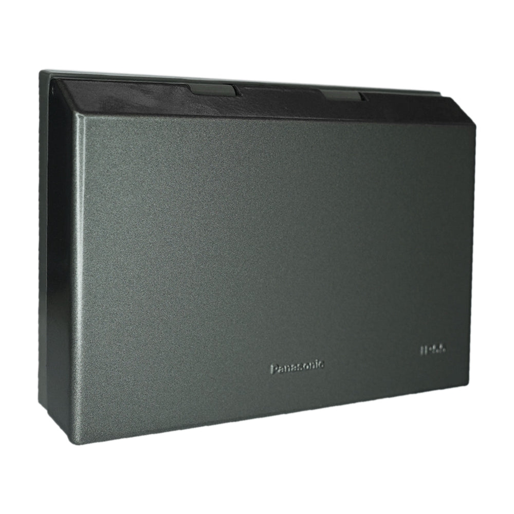 Panasonic ฝาครอบกันน้ำ (โลหะ - พลาสติกใส) สำหรับใช้ครอบฝา  2x4"     ระดับ  IP55