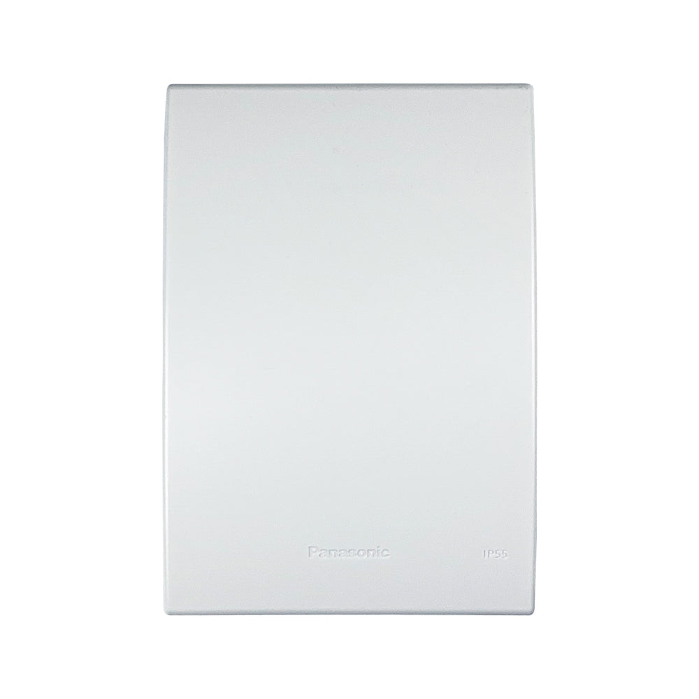Panasonic ฝาครอบกันน้ำ สำหรับเต้ารับพร้อมจุดลอดสาย IP55