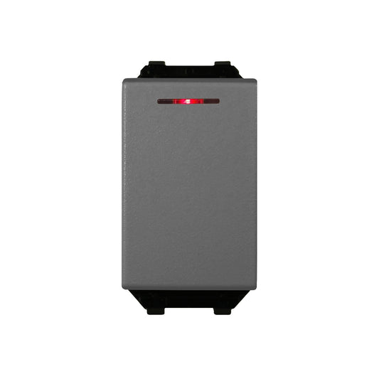 WEGN5141H สวิตช์โกลว์ทางเดียว (เปิดมีไฟ) (2สาย) <ขนาดมาตรฐาน>