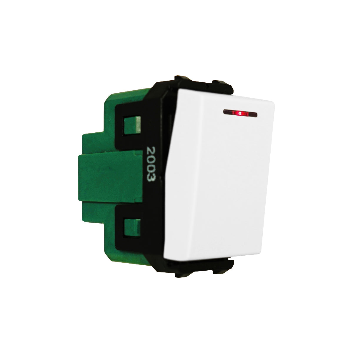 WEGN5141 สวิตช์โกลว์ทางเดียว (เปิดมีไฟ) (2สาย) <ขนาดมาตรฐาน>