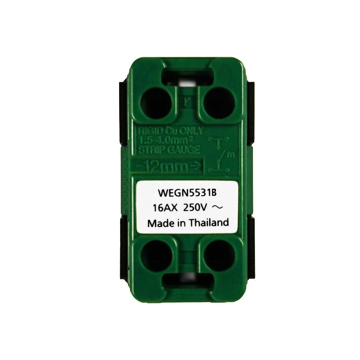 WEGN5531B สวิตช์ทางเดียว <ขนาดมาตรฐาน>