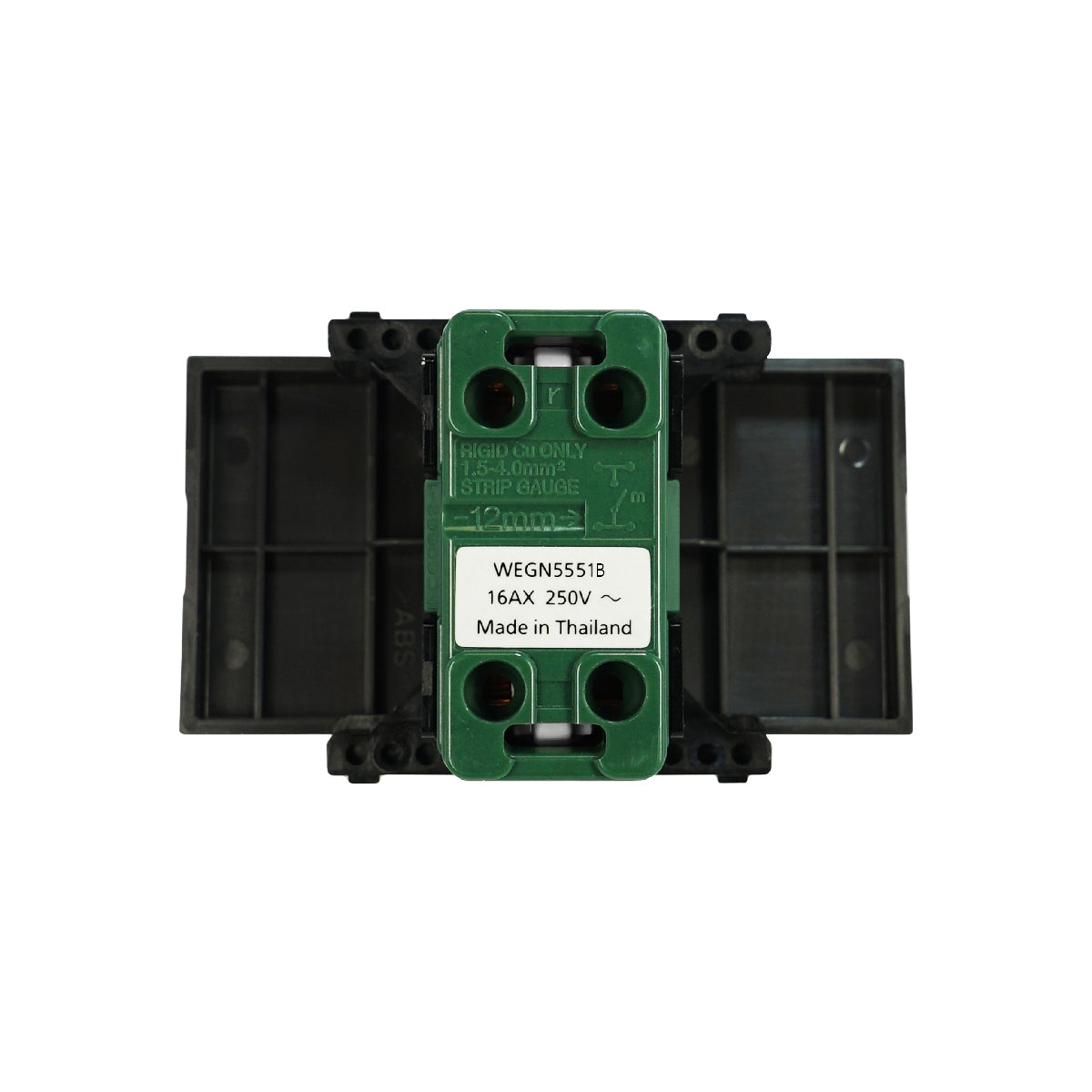 WEGN5551B สวิตช์หิ่งห้อย ทางเดียว (ปิดมีไฟ)<ขนาดใหญ่>