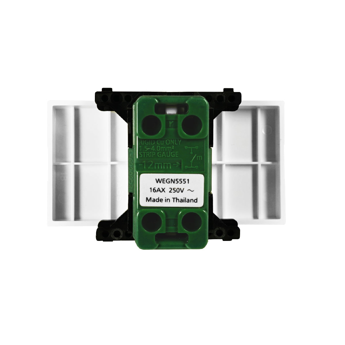 WEGN5551 สวิตช์หิ่งห้อย ทางเดียว (ปิดมีไฟ)<ขนาดใหญ่>