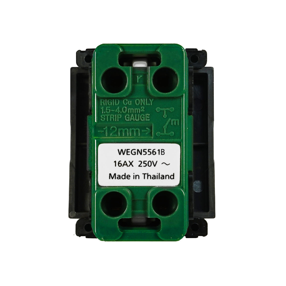 WEGN5561B สวิตช์หิ่งห้อย ทางเดียว (ปิดมีไฟ)<ขนาดกลาง>