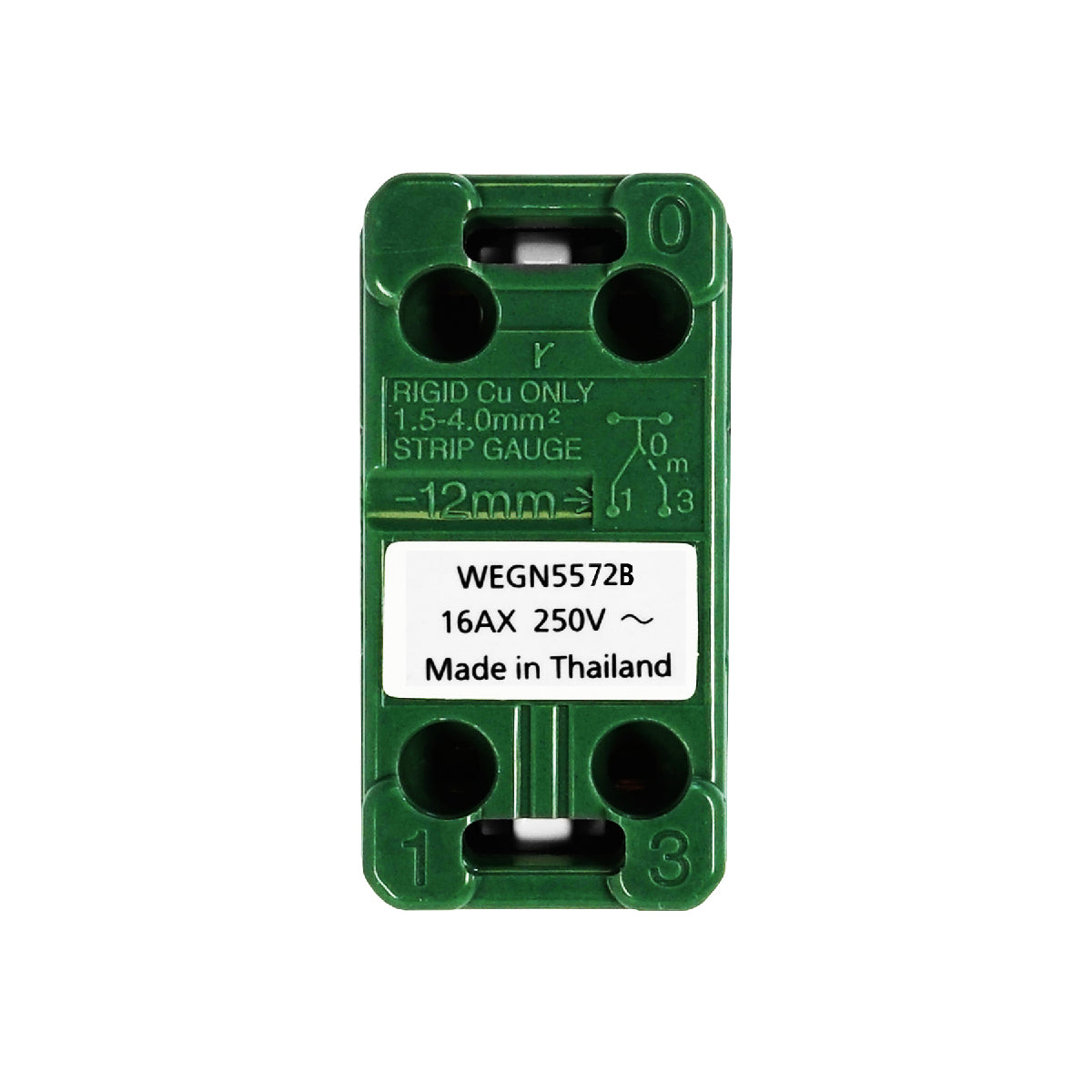 WEGN5572B สวิตช์หิ่งห้อย 3ทาง (ปิดมีไฟ)<ขนาดมาตรฐาน>