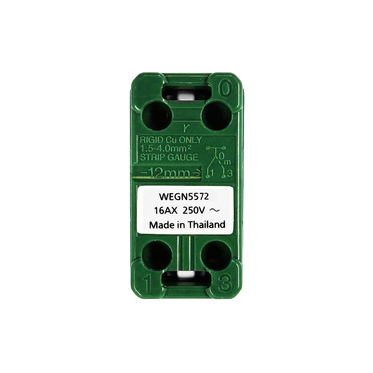 WEGN5572 สวิตช์หิ่งห้อย 3ทาง (ปิดมีไฟ)<ขนาดมาตรฐาน>