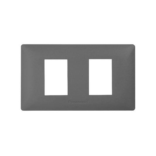 WEGN6802H ฝาพลาสติก สำหรับ 2 อุปกรณ์